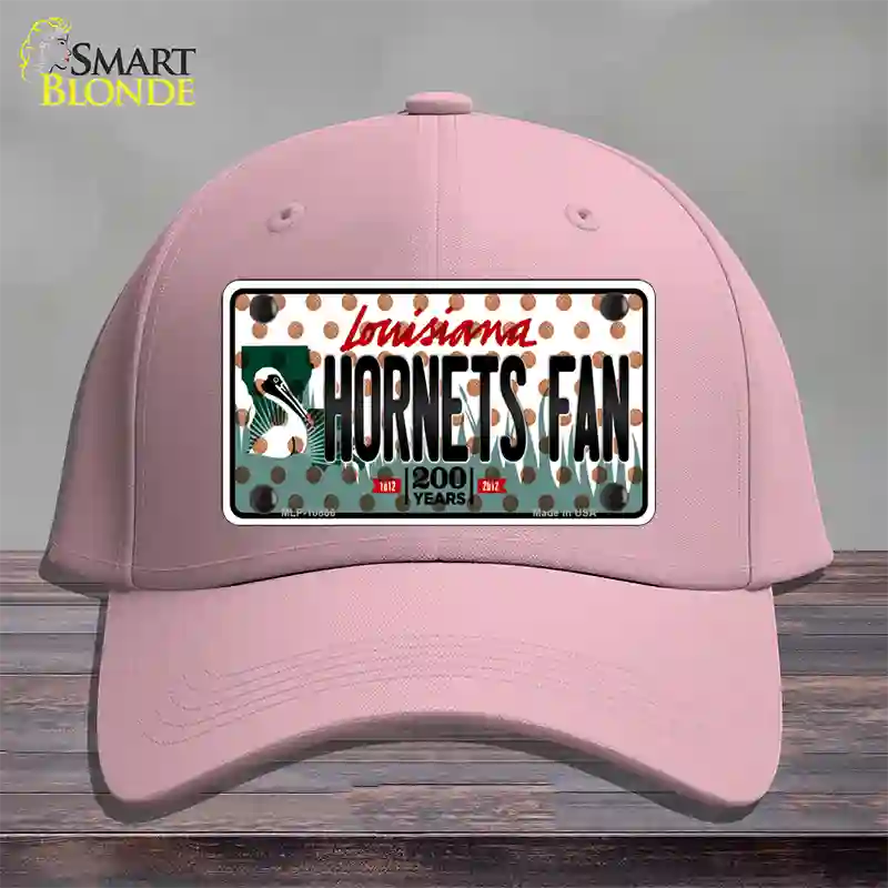 Pelicans Fan Louisiana Novelty License Plate Hat Cotton / Pink