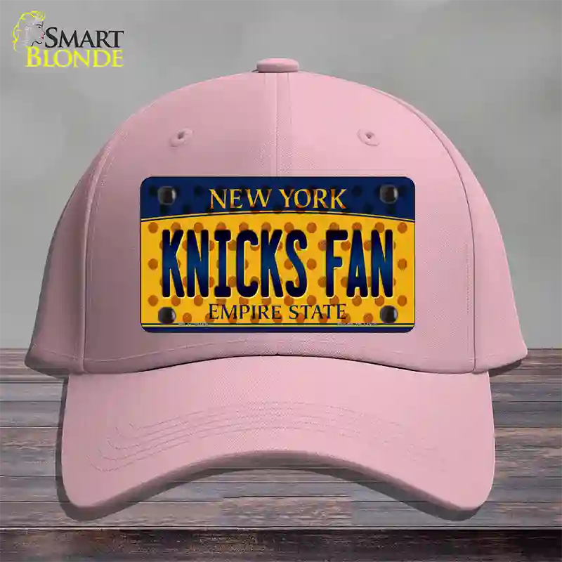 Knicks Fan New York Novelty License Plate Hat Cotton / Pink