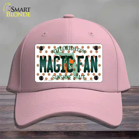 Magic Fan Florida Novelty License Plate Hat Cotton / Pink