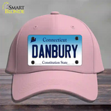 Danbury Connecticut Novelty License Plate Hat Cotton / Pink