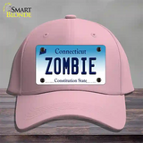 Zombie Connecticut Novelty License Plate Hat Cotton / Pink