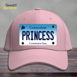 Princess Connecticut Novelty License Plate Hat Cotton / Pink