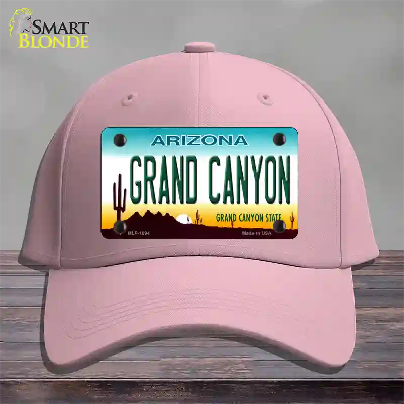 Grand Canyon Arizona Novelty License Plate Hat Cotton / Pink