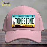 Tombstone Arizona Novelty License Plate Hat Cotton / Pink