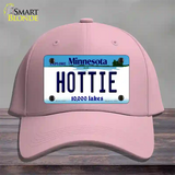 Hottie Minnesota State Novelty License Plate Hat Cotton / Pink