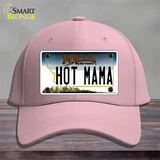 Hot Mama Montana State Novelty License Plate Hat Cotton / Pink