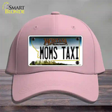 Moms Taxi Montana State Novelty License Plate Hat Cotton / Pink