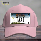 Taxi Montana State Novelty License Plate Hat Cotton / Pink