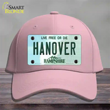 Hanover New Hampshire State Novelty License Plate Hat Cotton / Pink