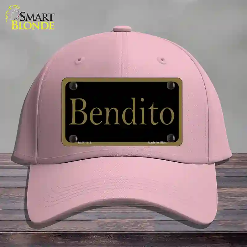 Bendito Novelty License Plate Hat Cotton / Pink