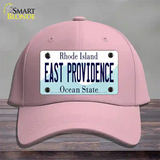 East Providence Rhode Island State Novelty License Plate Hat Cotton / Pink