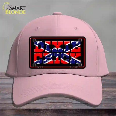 Dixie Chick Novelty License Plate Hat Cotton / Pink