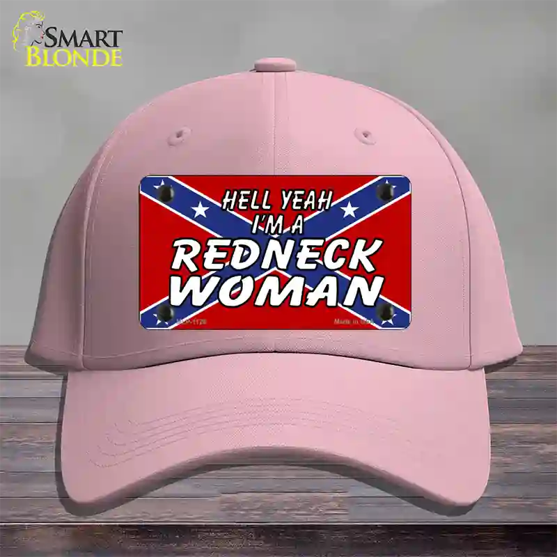 Redneck Woman Novelty License Plate Hat Cotton / Pink