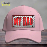 My Bad Novelty License Plate Hat Cotton / Pink