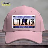 Little River South Carolina Novelty License Plate Hat Cotton / Pink