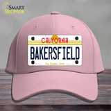 Bakersfield California Novelty License Plate Hat Cotton / Pink