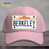 Berkeley California Novelty License Plate Hat Cotton / Pink