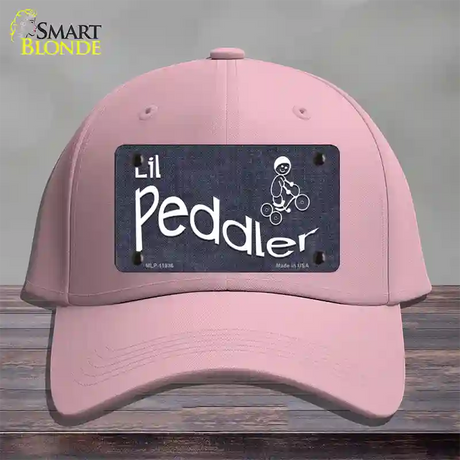 Lil Peddler Novelty License Plate Hat Cotton / Pink