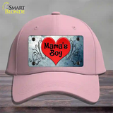 Mamas Boy Novelty License Plate Hat Cotton / Pink