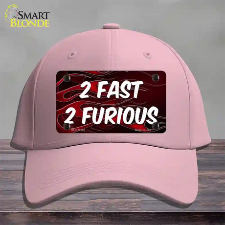 2 Fast 2 Furious Novelty License Plate Hat Cotton / Pink