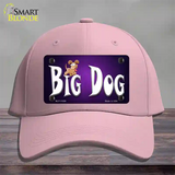 Big Dog Novelty License Plate Hat Cotton / Pink