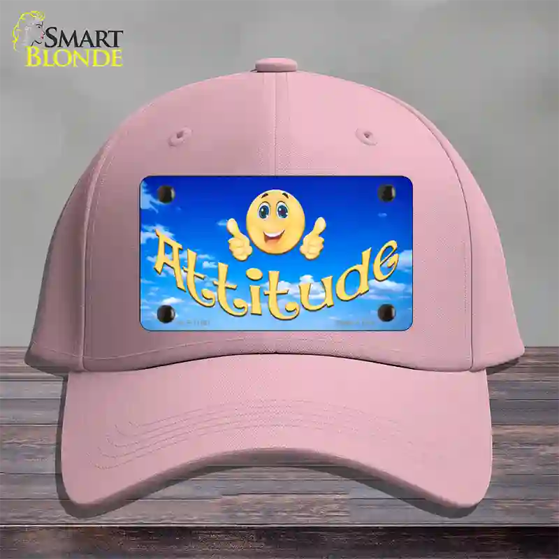 Attitude Novelty License Plate Hat Cotton / Pink