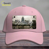 Kentucky City Skyline State Novelty License Plate Hat Cotton / Pink