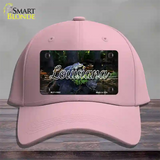 Louisiana Alligator Swamp State Novelty License Plate Hat Cotton / Pink