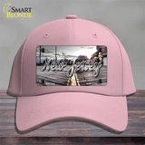 New Jersey Boardwalk State Novelty License Plate Hat Cotton / Pink