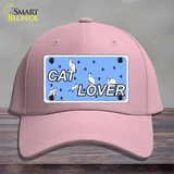 Cat Lover Novelty License Plate Hat Cotton / Pink