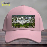 Washington DC White House State Novelty License Plate Hat Cotton / Pink