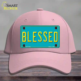 Blessed Novelty License Plate Hat Cotton / Pink