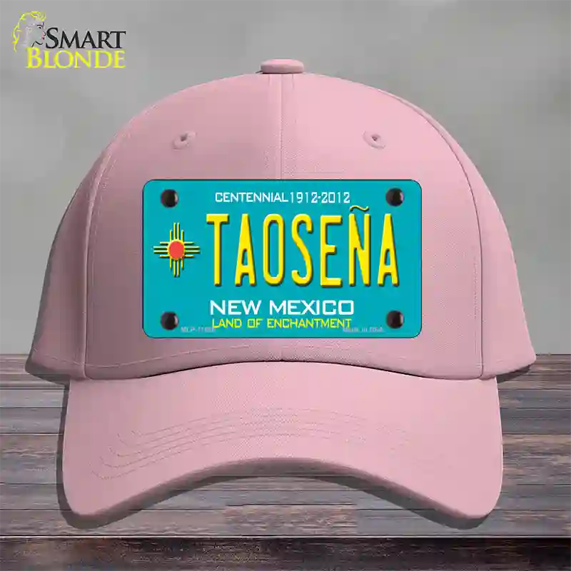 Taosena Teal New Mexico Novelty License Plate Hat Cotton / Pink