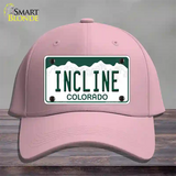 Incline Colorado Novelty License Plate Hat Cotton / Pink