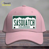 Sasquatch Colorado Novelty License Plate Hat Cotton / Pink