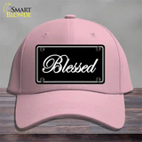 Blessed Black Novelty License Plate Hat Cotton / Pink