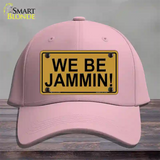 We Be Jammin Novelty License Plate Hat Cotton / Pink