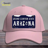 Arizona Grand Canyon State Novelty License Plate Hat Cotton / Pink