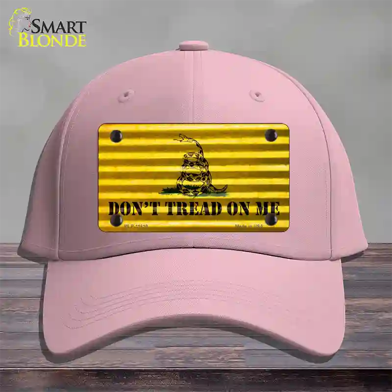 Dont Tread On Me Novelty License Plate Hat Cotton / Pink