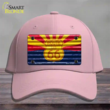 Route 66 Arizona Flag Novelty License Plate Hat Cotton / Pink