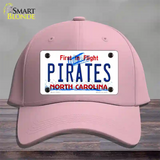 Pirates North Carolina Novelty License Plate Hat Cotton / Pink