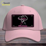 Hashtag Mexicana Novelty License Plate Hat Cotton / Pink