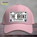 The Bronx Puerto Rico Novelty License Plate Hat Cotton / Pink