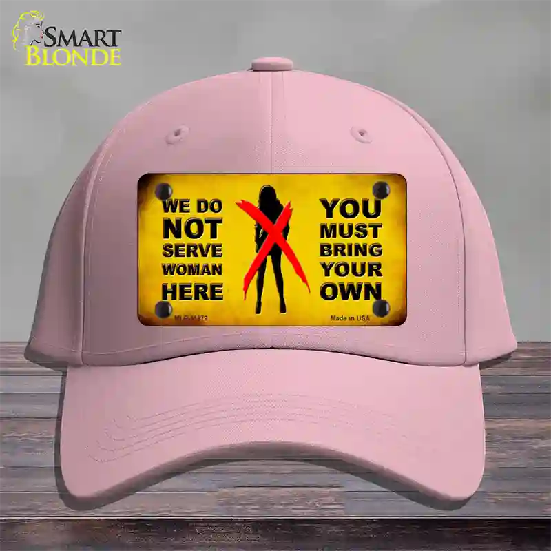 Bring Your Own Novelty License Plate Hat Cotton / Pink