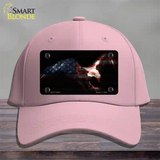 Eagle American Flag Novelty License Plate Hat Cotton / Pink