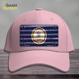 Virginia Corrugated Flag Novelty License Plate Hat Cotton / Pink