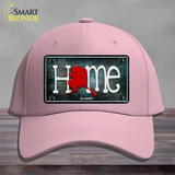 Alaska Home State Outline Novelty License Plate Hat Cotton / Pink