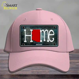 Arizona Home State Outline Novelty License Plate Hat Cotton / Pink