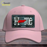 Tennessee Home State Outline Novelty License Plate Hat Cotton / Pink