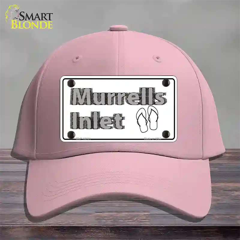 Murrells Inlet SC Novelty License Plate Hat Cotton / Pink